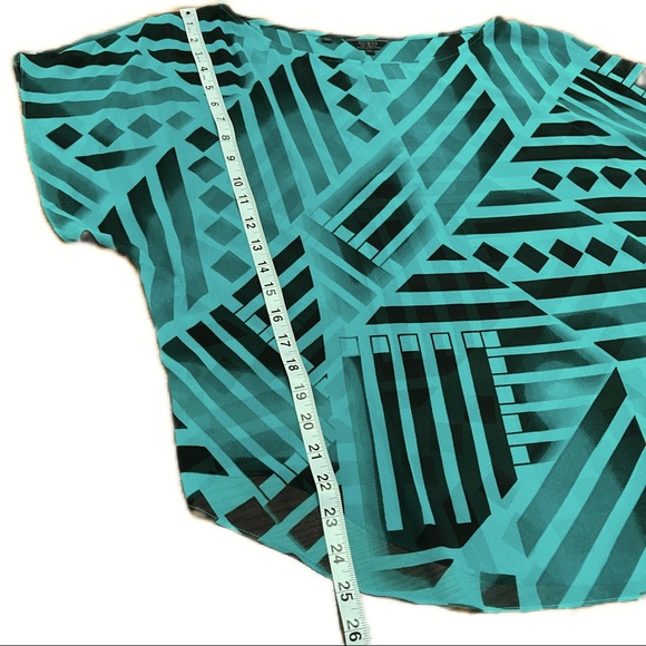 GUESS-Los Angeles | SHEER TUNIC TOP | SZ L | - Picture 5 of 10